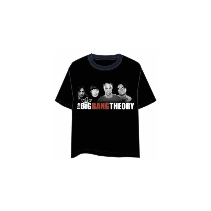 BIG BANG THEORY GROUP XXL T-SHIRT TV SERIES BIG BANG - The Shop Gamer