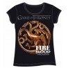 CAMISETA CHICA JUEGO DE TRONOS TARGARYEN XL CAMISETAS SERIES TV JUEGO DE TRONOS