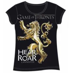 T-SHIRT FEMME GAME OF THRONES LANNISTER L, T-SHIRTS SERIES TV GAME OF THRONES - The Shop Gamer
