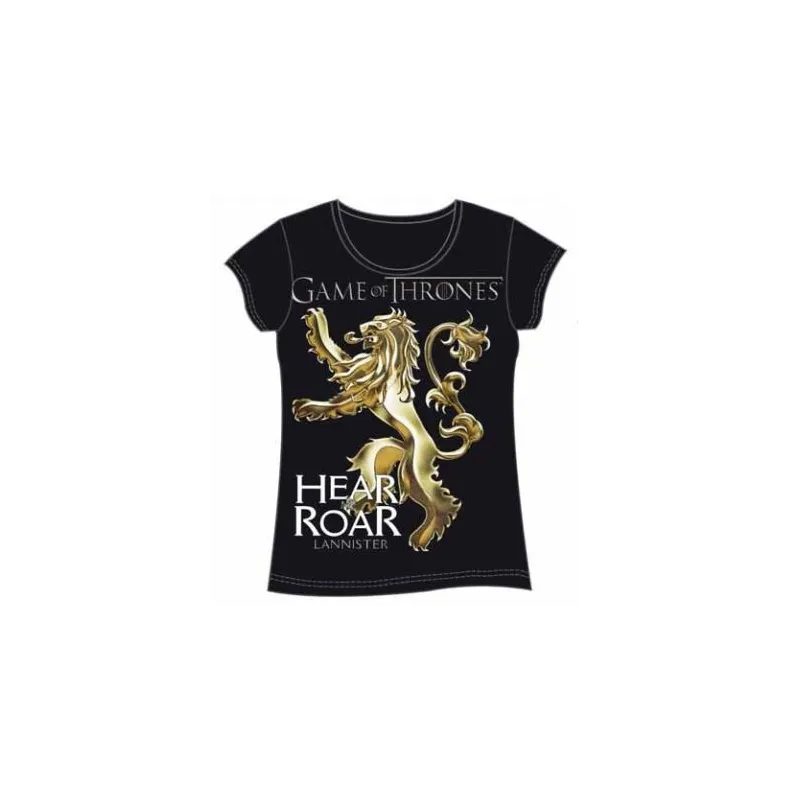 T-SHIRT FEMME GAME OF THRONES LANNISTER L, T-SHIRTS SERIES TV GAME OF THRONES - The Shop Gamer