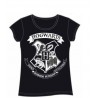 CAMISETA CHICA HARRY POTTER HOGWARTS NEGRA XL CAMISETAS CINE HARRY POTTER