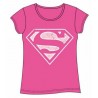 CAMISETA CHICA SUPERMAN PINK L CAMISETAS COMICS SUPERMAN