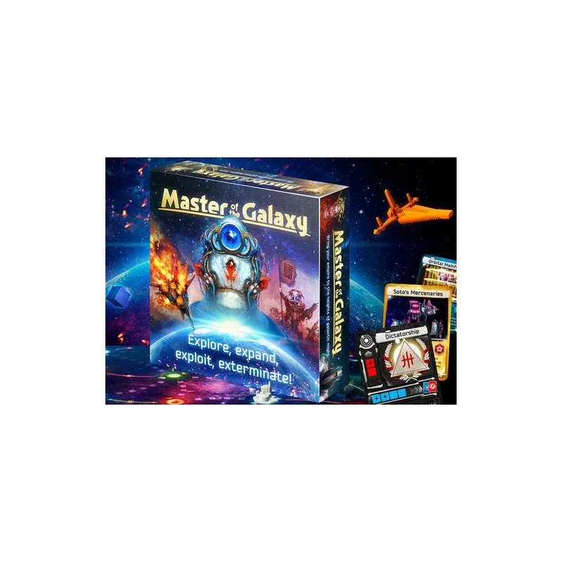 MASTER OF THE GALAXY (CASTELLANO VERSION KICKSTARTER) JUEGOS DE MESA DE TABLERO