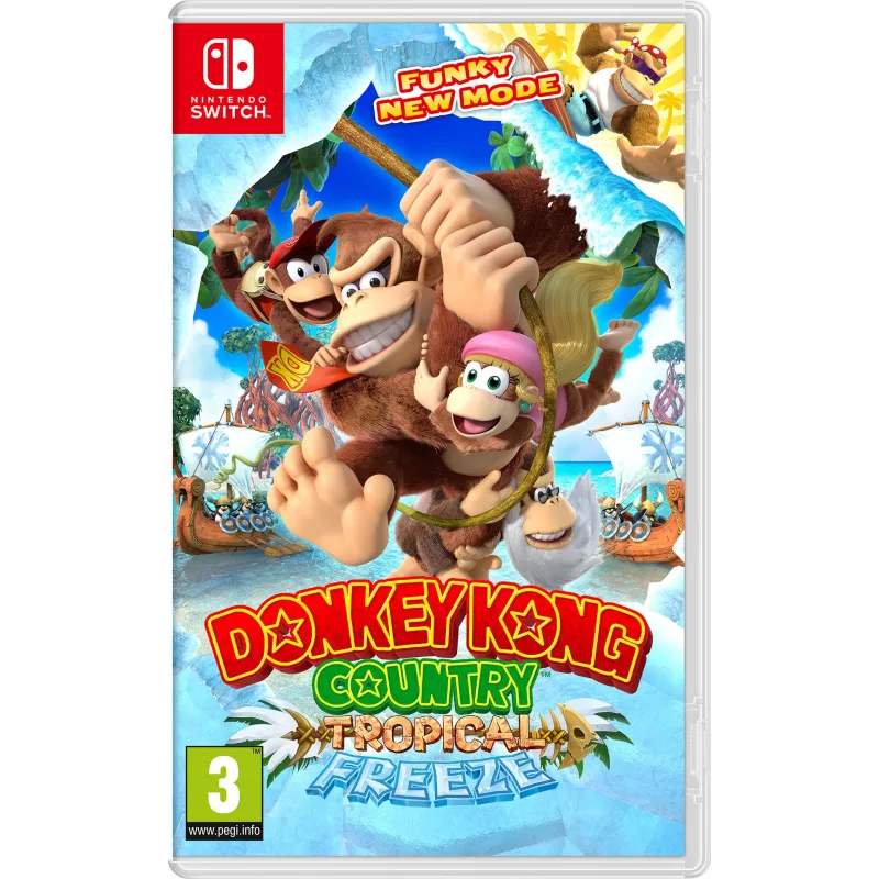 DONKEY KONG COUNTRY TROPICAL FREEZE SWITCH JEU PHYSIQUE POUR NINTENDO SWITCH - The Shop Gamer