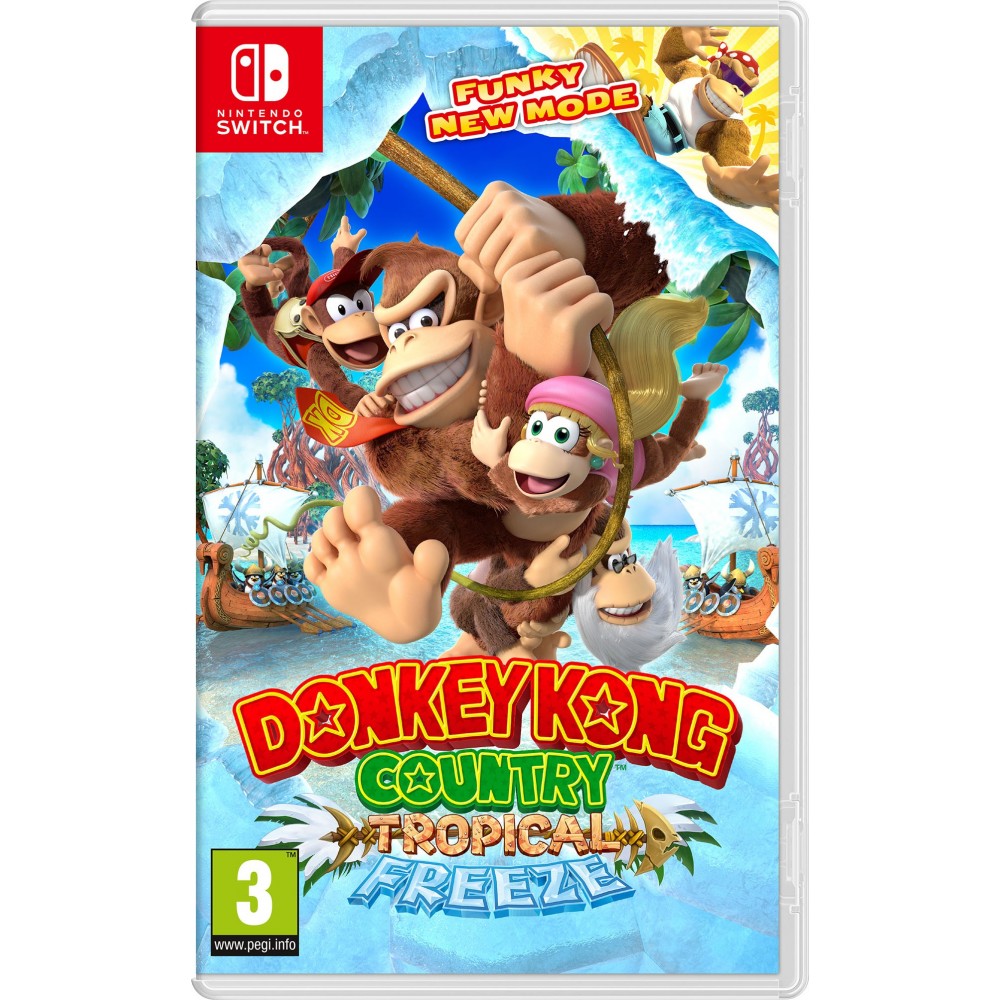 Donkey Kong Country Tropical Freeze Switch Juego Fisico Para