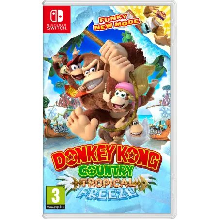DONKEY KONG COUNTRY TROPICAL FREEZE SWITCH JEU PHYSIQUE POUR NINTENDO SWITCH - The Shop Gamer