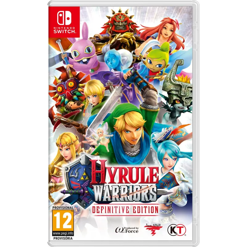 HYLURE WARRIORS DEFINITIVE EDITION SWITCH PHYSICAL GAME FOR NINTENDO SWITCH - The Shop Gamer