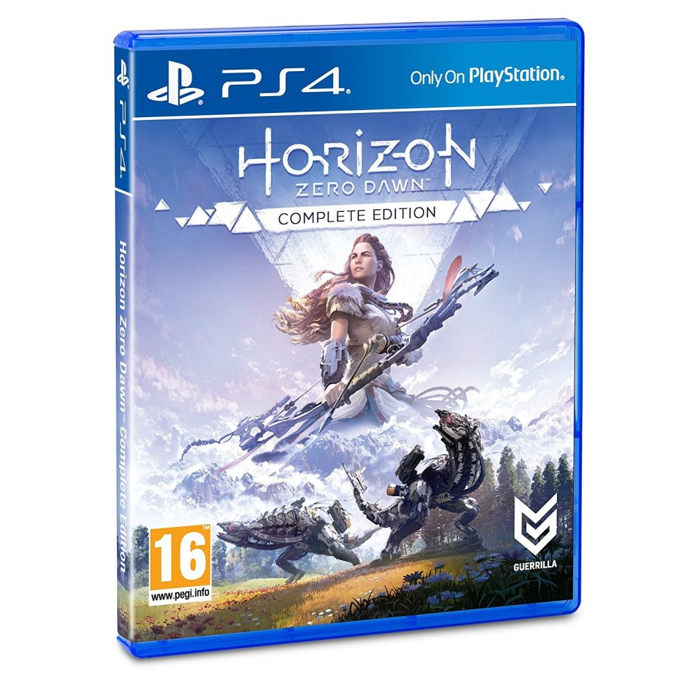 HORIZON ZERO DAWN COMPLETE EDITION JUEGO FÍSICO PLAYSTATION 4 GUERRILLA MEJORADO PS4 PRO