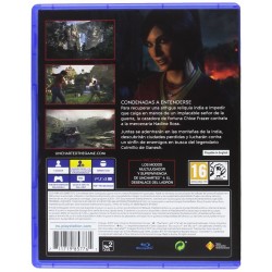 UNCHARTED EL LEGADO PERDIDO PS4 PLAYSTATION 4 NAUGHTY DOG SOLO EN PLAYSTATION