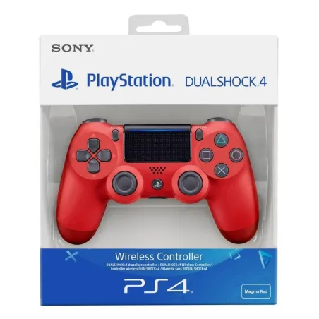 MAGMA RED DUALSHOCK 4 PS4 CONTROLLER GAMEPAD PLAYSTATION 4 - The Shop Gamer