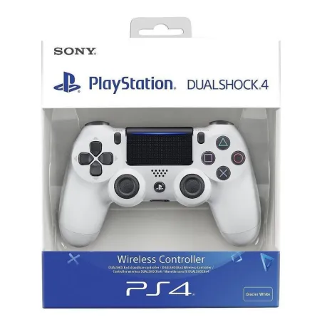 CONTROLLER PS4 BIANCO NEW DUALSHOCK4 V2 GLACIER WHITE PLAYSTATION 4 - The Shop Gamer