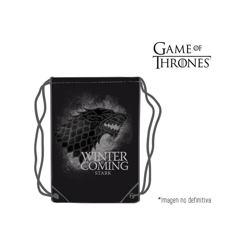 SAC GAME OF THRONES STARK 45X35, MERCHANDISING CINÉMA ET TV GAME OF THRONES - The Shop Gamer