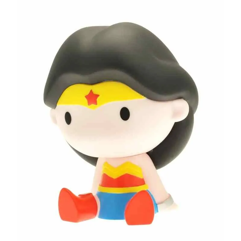 SALVADANAIO CHIBI IN PVC WONDER WOMAN 17 CM, MERCHANDISING FUMETTI DC COMICS - The Shop Gamer