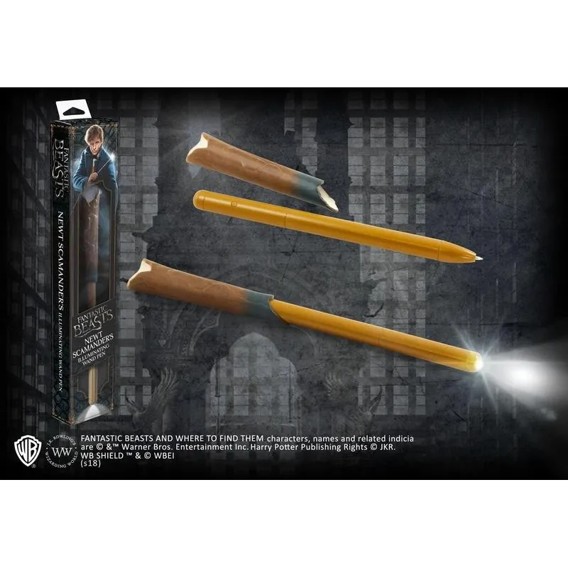 STYLO LUMINEUX HARRY POTTER NEWT SCAMANDER THE NOBLE COLLECTION - The Shop Gamer