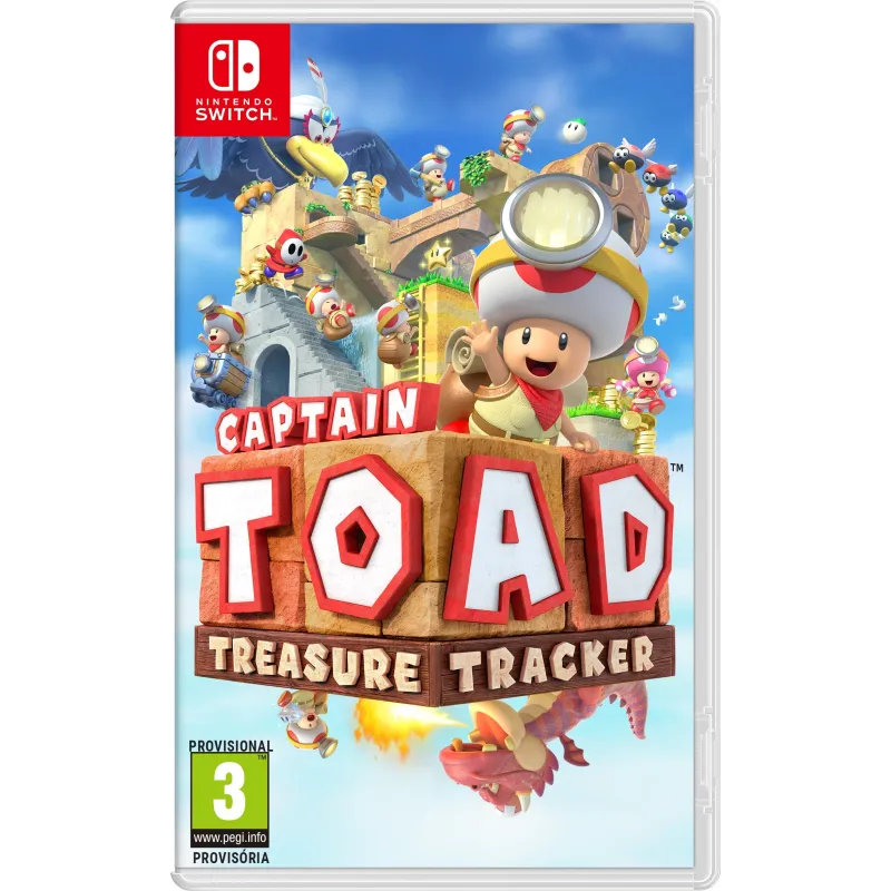 CAPTAIN TOAD TREASURE TRACKER SWITCH PHYSICAL GAME FOR NINTENDO SWITCH - The Shop Gamer