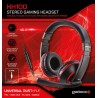 AURICULARES STEREO PARA CHAT CON CABLE PS4 XBOX ONE PC XH100 ROJO STEREO HEADSET