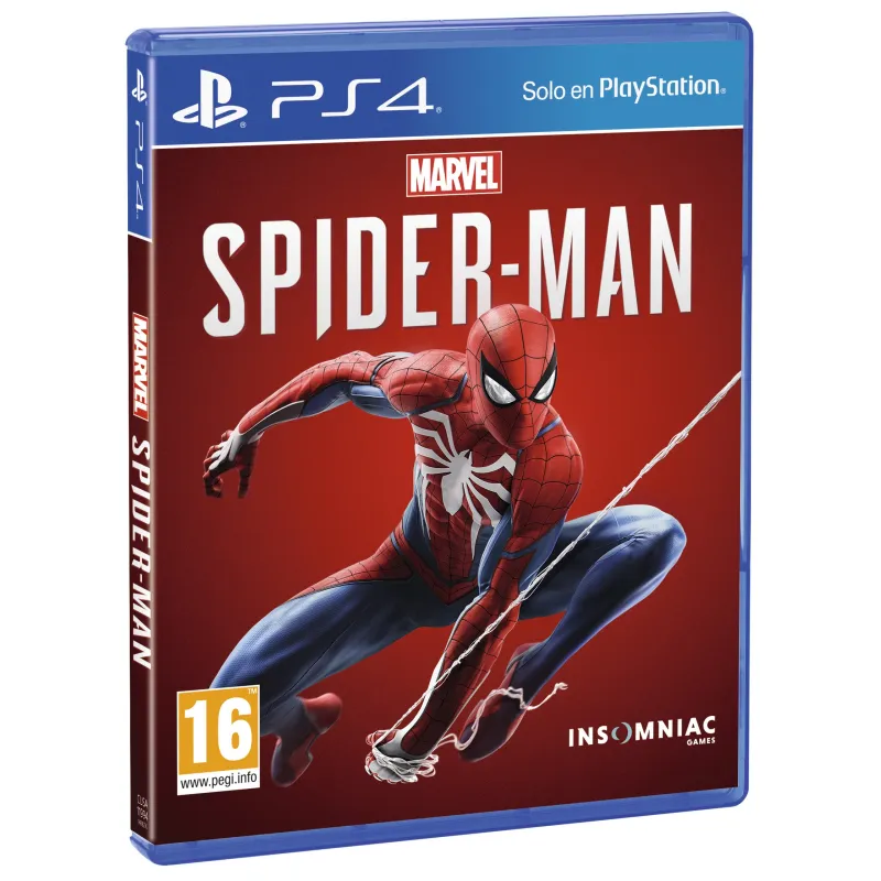 SPIDERMAN PS4 MARVEL'S SPIDER-MAN PHYSICAL GAME FOR PLAYSTATION 4 BY INSOMNIAC - The Shop Gamer