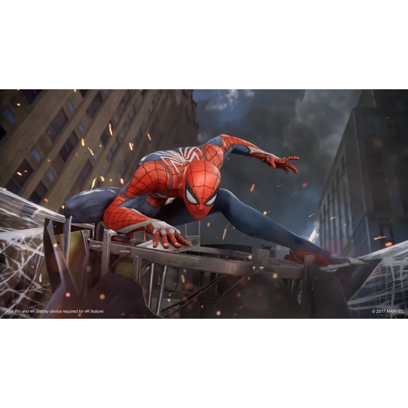 SPIDERMAN PS4 MARVEL'S SPIDER-MAN, JEU PHYSIQUE POUR PLAYSTATION 4 PAR INSOMNIAC - The Shop Gamer