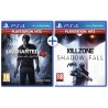 UNCHARTED 4 + KILLZONE SHADOW FALL PS4 HITS  JUEGOS FÍSICOS 2x1 PLAYSTATION 4