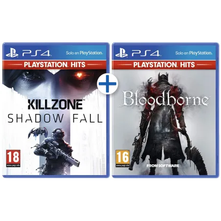 KILLZONE SHADOW FALL + BLOODBORNE PS4 HITS PHYSICAL GAMES 2 FOR 1 PLAYSTATION 4 - The Shop Gamer