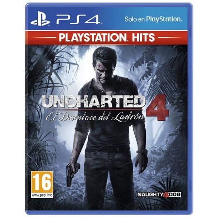UNCHARTED 4 + BLOODBORNE PS4 HITS  JUEGOS FÍSICOS 2x1 PLAYSTATION 4