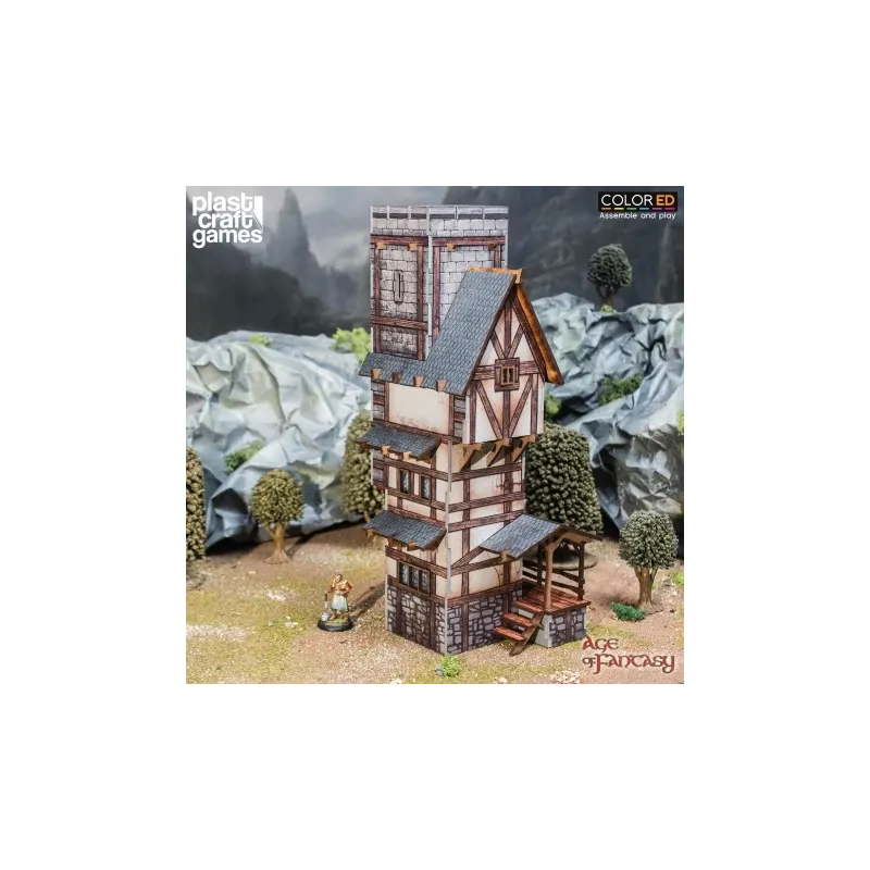 PLAST CRAFT GAMES: SCHOLAR´S TOWER GAMES ACCESSORIES, MINIATURES - The Shop Gamer