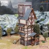 PLAST CRAFT GAMES: SCHOLAR´S TOWER JUEGOS ACCESORIOS MINIATURAS