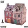 PLAST CRAFT GAMES: SEMI DETACHED BUILDING JUEGOS ACCESORIOS MINIATURAS