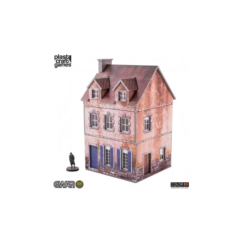 PLAST CRAFT GAMES: TWO STOREY BUILDING, GIOCHI, ACCESSORI E MINIATURE - The Shop Gamer