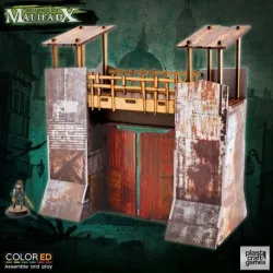 PLAST CRAFT GAMES: QUARANTINE ZONE - GATE GIOCHI ACCESSORI MINIATURE - The Shop Gamer