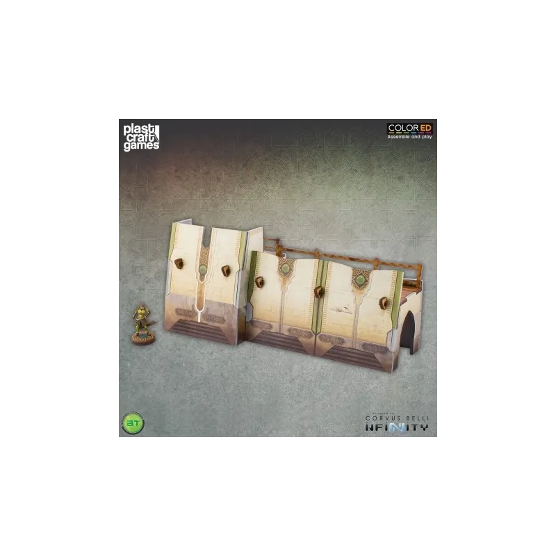PLAST CRAFT GAMES: BOURAK OUTER WALL JOGOS ACESSÓRIOS MINIATURAS - The Shop Gamer