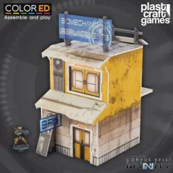 PLAST CRAFT GAMES: YELLOW BUILDING SPELLEN, ACCESSOIRES, MINIATUREN - The Shop Gamer