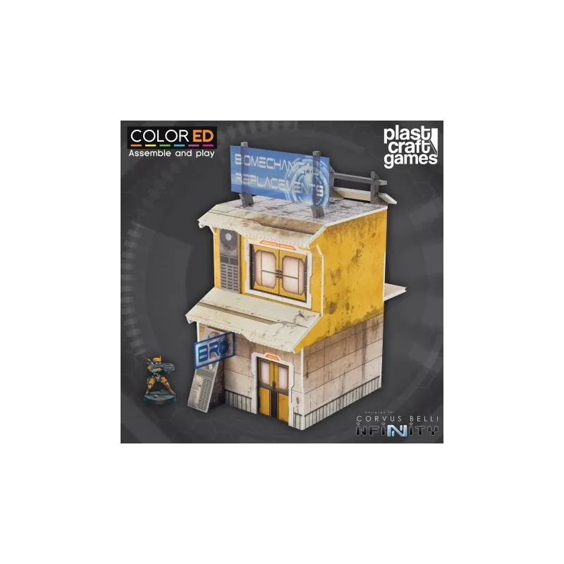 PLAST CRAFT GAMES: YELLOW BUILDING, GIOCHI, ACCESSORI E MINIATURE - The Shop Gamer