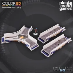PLAST CRAFT GAMES: WALKWAY SET ACCESSORI PER GIOCHI E MINIATURE - The Shop Gamer
