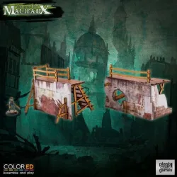 PLAST CRAFT GAMES: OLD TOWN BARRICADES GIOCHI ACCESSORI MINIATURE - The Shop Gamer