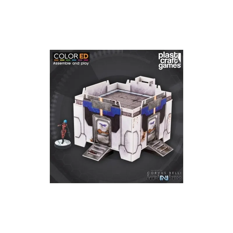 PLAST CRAFT GAMES: SIMPLE MODULE, 2 DOORS, GAMES ACCESSORIES, MINIATURES - The Shop Gamer