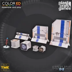 PLAST CRAFT GAMES: TME PROP SET ACCESSORI PER GIOCHI E MINIATURE - The Shop Gamer