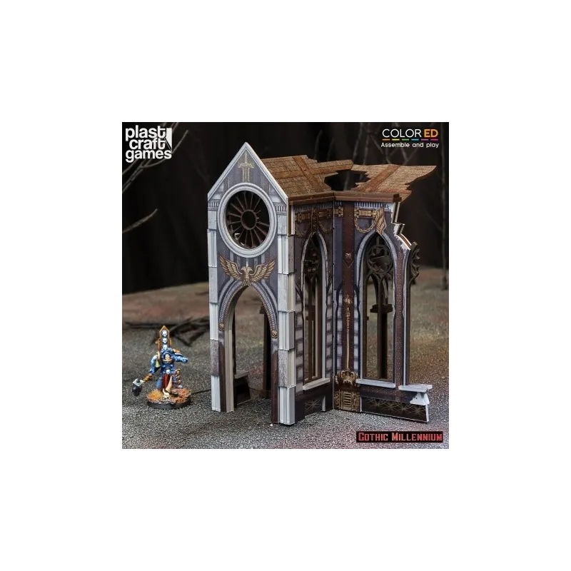 PLAST CRAFT GAMES: CATHEDRALS SIDE PORCH, ACCESSOIRES DE JEU, MINIATURES - The Shop Gamer