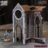 PLAST CRAFT GAMES: CATHEDRALS SIDE PORCH JUEGOS ACCESORIOS MINIATURAS