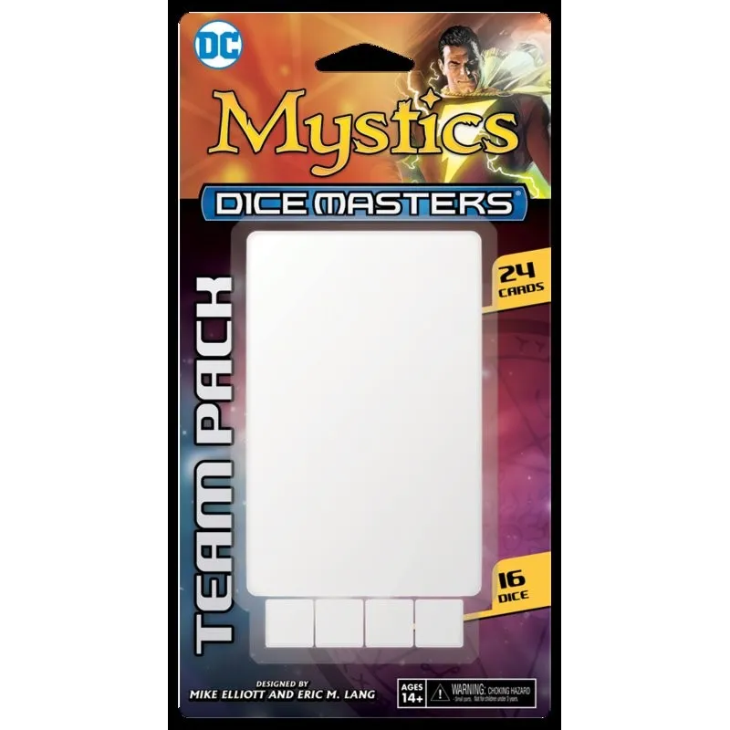 DC DICE MASTERS MYSTICS TEAM PACK (ANGLAIS) JEUX DE FIGURINES WIZKIDS DICE - The Shop Gamer