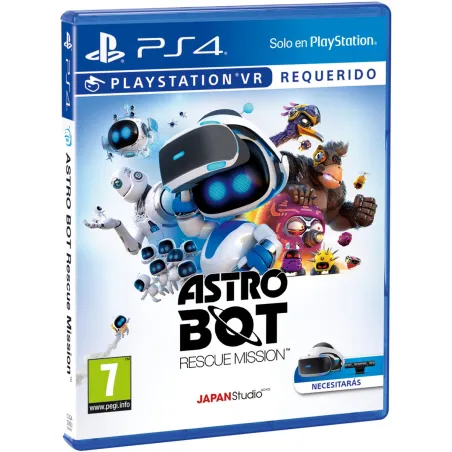 ASTRO BOT RESCUE MISSION PS4 VR PHYSICAL GAME, PLAYSTATION VR REQUIRED - The Shop Gamer