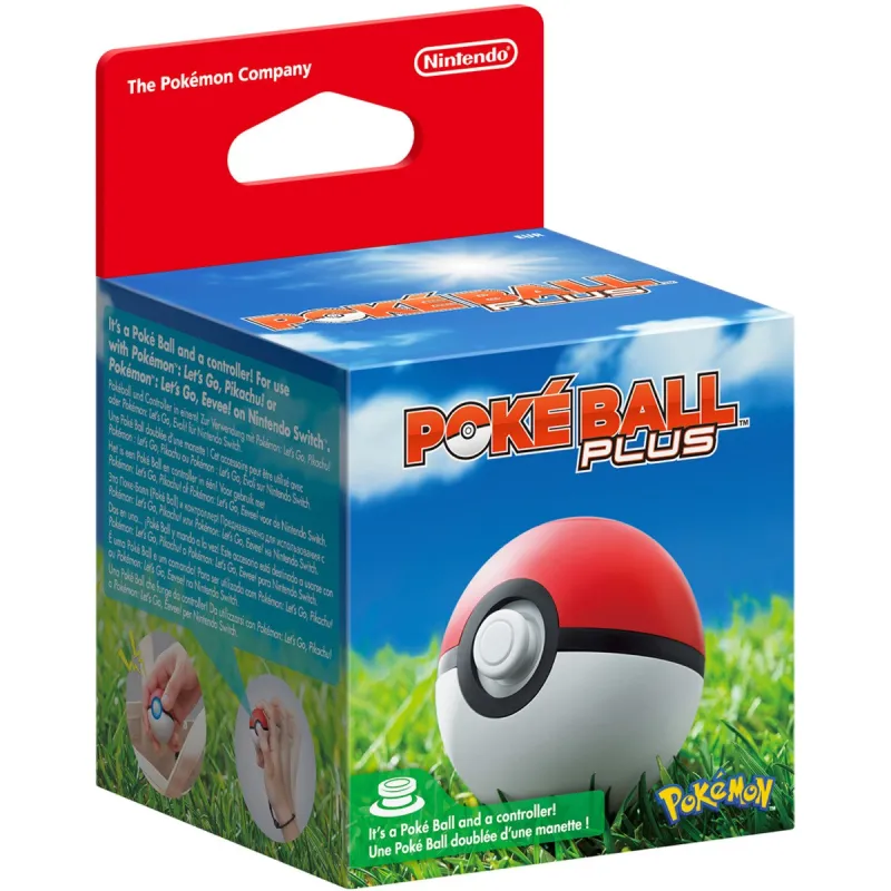 POKE-BALL PLUS CONTROLLER PER NINTENDO SWITCH E POKEMON GO POKEBALL - The Shop Gamer