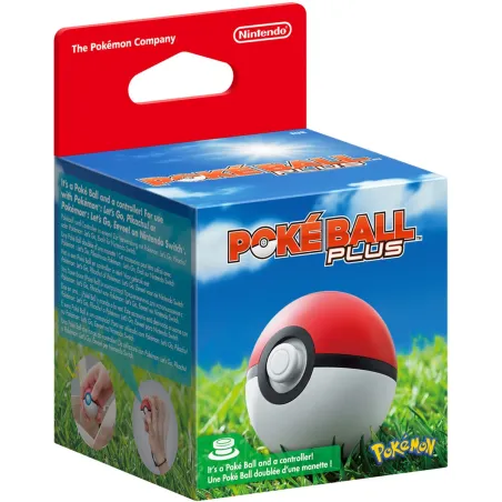 POKE-BALL PLUS CONTROLLER FOR NINTENDO SWITCH AND POKEMON GO POKEBALL - The Shop Gamer
