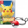 POKÉMON LET'S GO PIKACHU + POKÉ BALL PLUS JUEGO FÍSICO + ACCESORIO MANDO