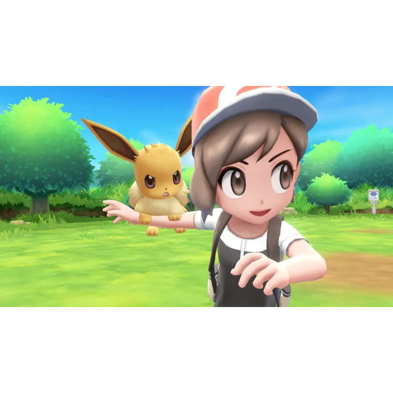 POKÉMON LET'S GO EEVEE + POKÉ BALL PLUS  JUEGO FÍSICO + ACCESORIO MANDO