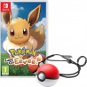 POKÉMON LET'S GO EEVEE + POKÉ BALL PLUS  JUEGO FÍSICO + ACCESORIO MANDO