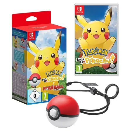 POKÉMON LET'S GO PIKACHU + POKÉ BALL PLUS PHYSICAL GAME + CONTROLLER ACCESSORY - The Shop Gamer