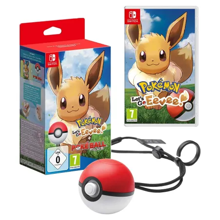POKÉMON LET'S GO EEVEE + POKÉ BALL PLUS GIOCO FISICO + ACCESSORIO CONTROLLER - The Shop Gamer