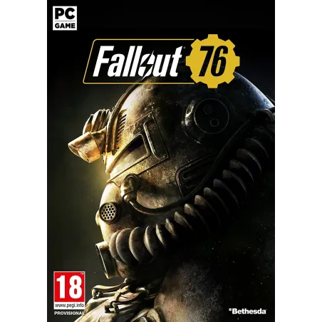 FALLOUT 76 PC JUEGO FÍSICO PARA DVDPC DE BETHESDA DVDROM