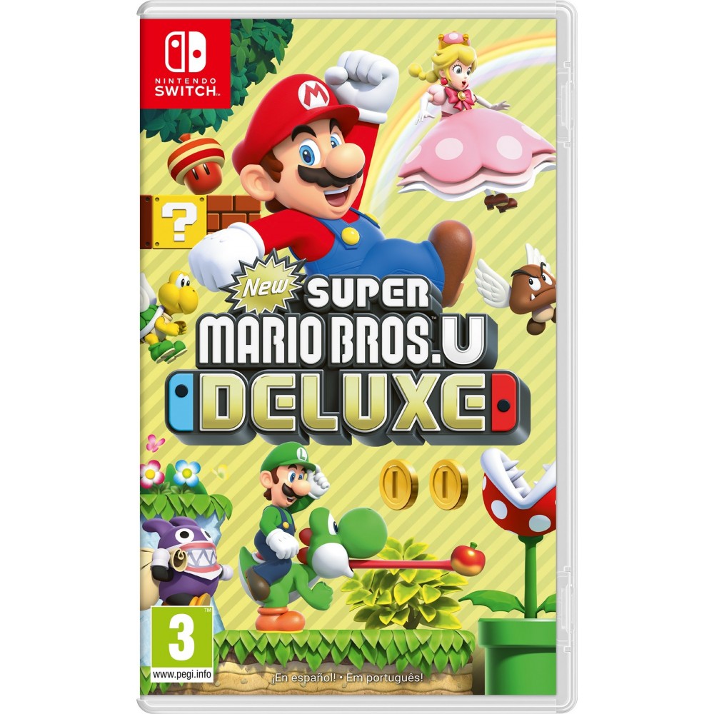 New Super Mario Bros U Deluxe Switch Juego Fisico Para Nintendo